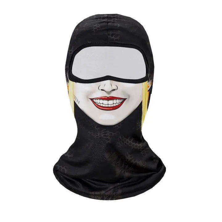 Balaclava Face Mask Clown Ghost Skull Mask, Breathable Windproof