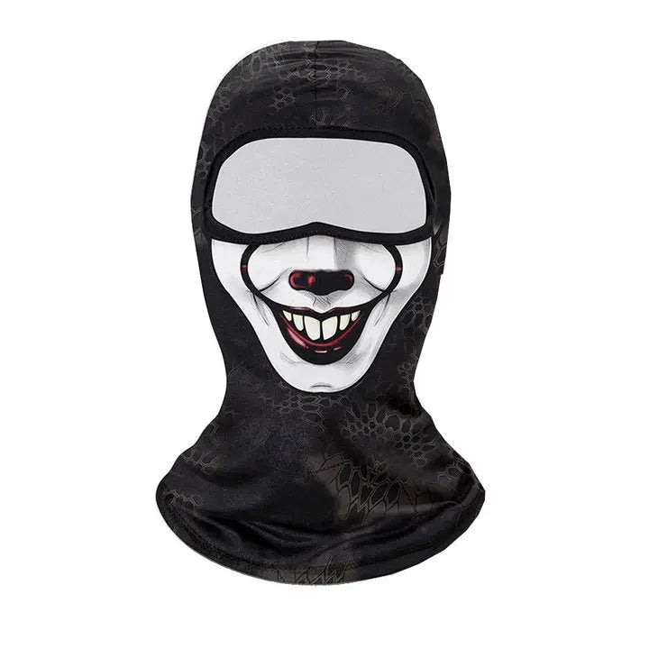 Balaclava Face Mask Clown Ghost Skull Mask, Breathable Windproof