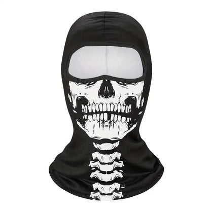 Balaclava Face Mask Clown Ghost Skull Mask, Breathable Windproof