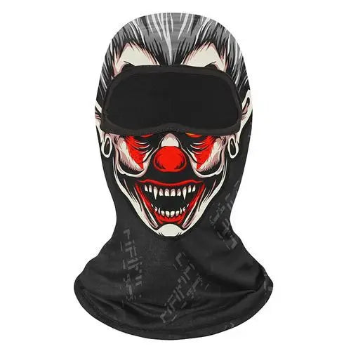 Balaclava Face Mask Clown Ghost Skull Mask, Breathable Windproof